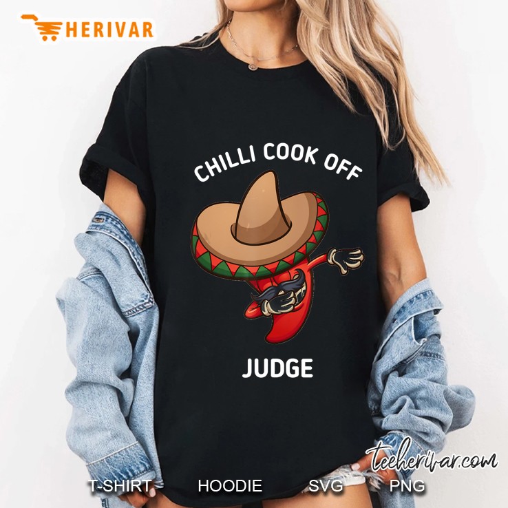 Chili Cook Off Judge Red Pepper Dabbing Party Gift Costume Ladies Tee