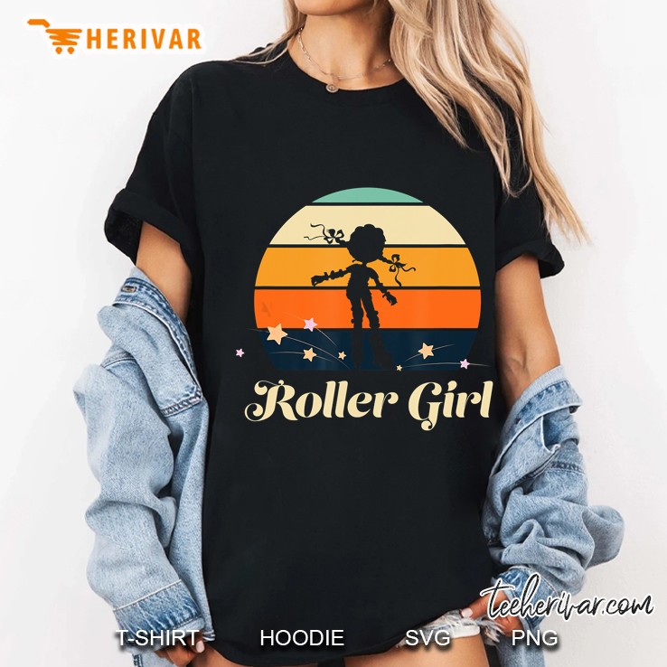 Funny Roller Girl Vintage Rollerblades Gift Roller Skating Ladies Tee