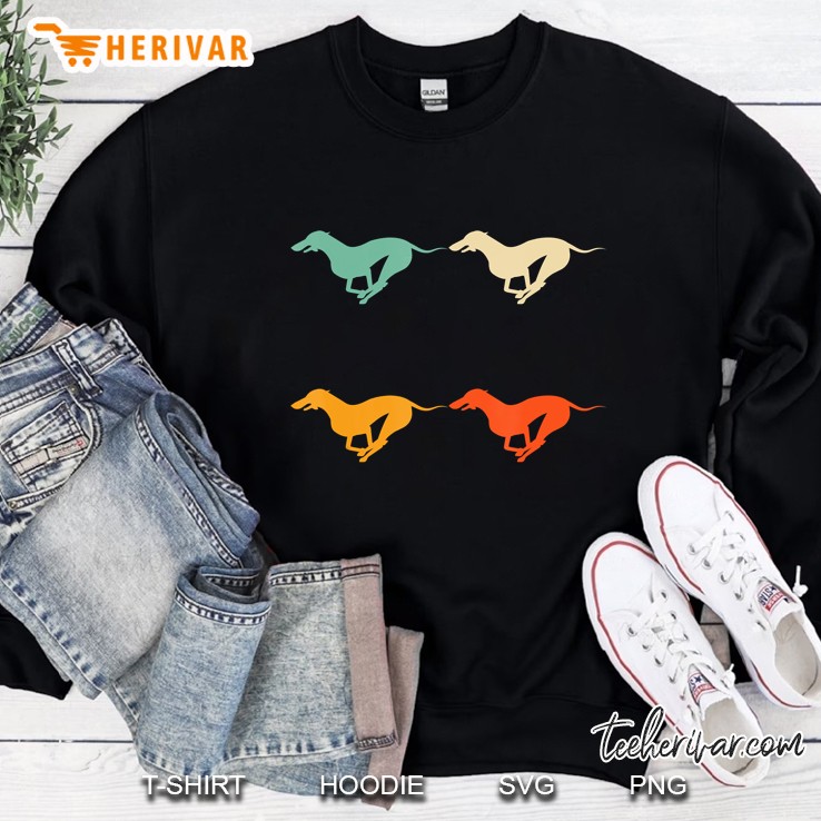 Whippet Gift For Dog Lover Retro Whippet Tee Vintage Whippet Sweatshirt