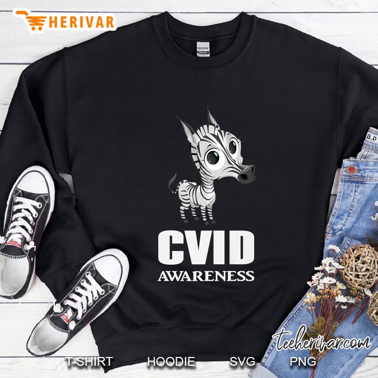 CVID Awareness Common Variable Immunodeficiency Zebra Sweatshirt