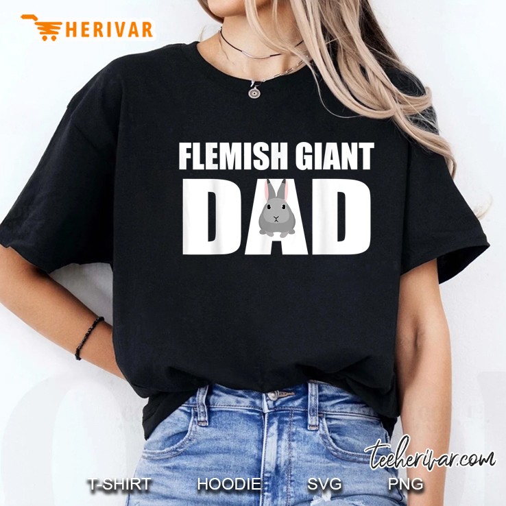 Flemish Giant Dad Rabbit Dad Ladies Tee