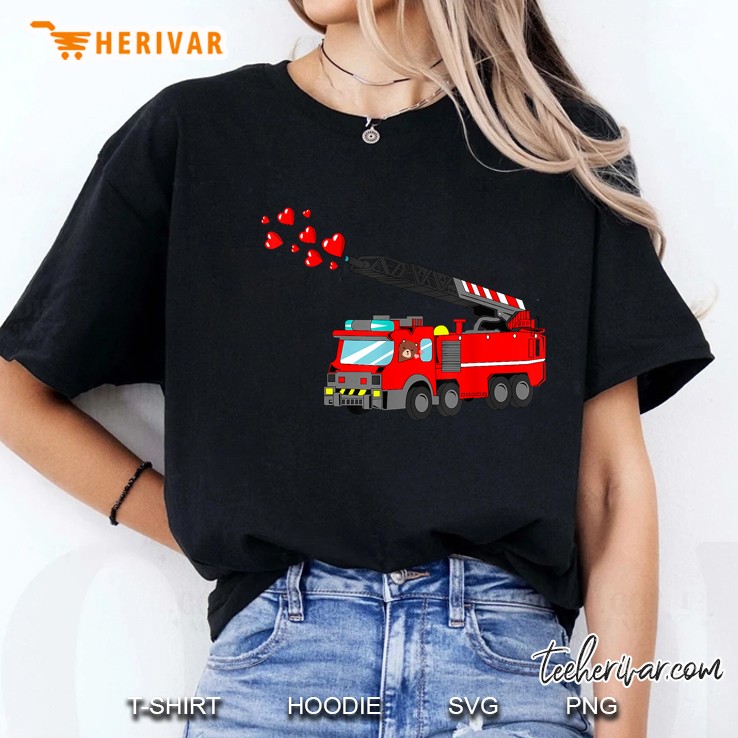 Loads Of Love Firetruck Valentine