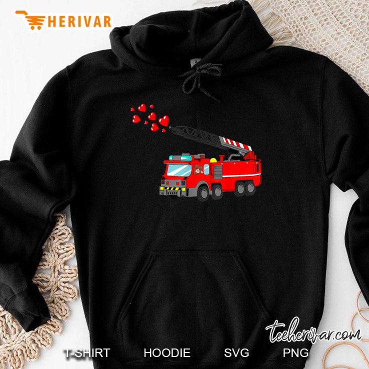 Loads Of Love Firetruck Valentine