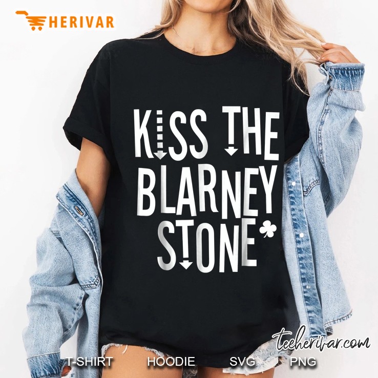 St Patricks Day Funny Novelty - Blarney Stone Ladies Tee