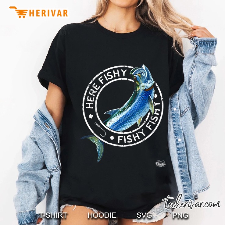 Tarpon Fishing Shirts For Men Ladies Tee