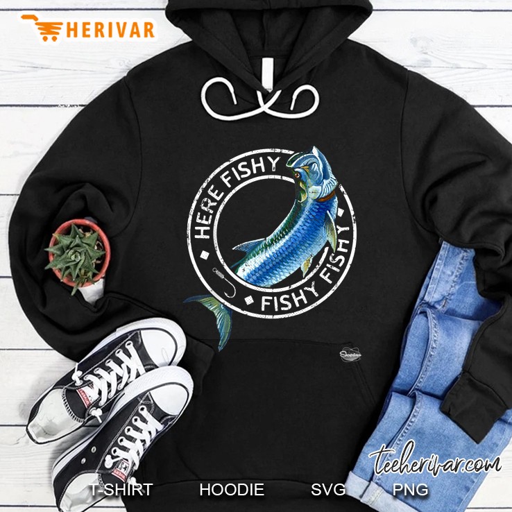 Tarpon Fishing Shirts For Men Hoodie