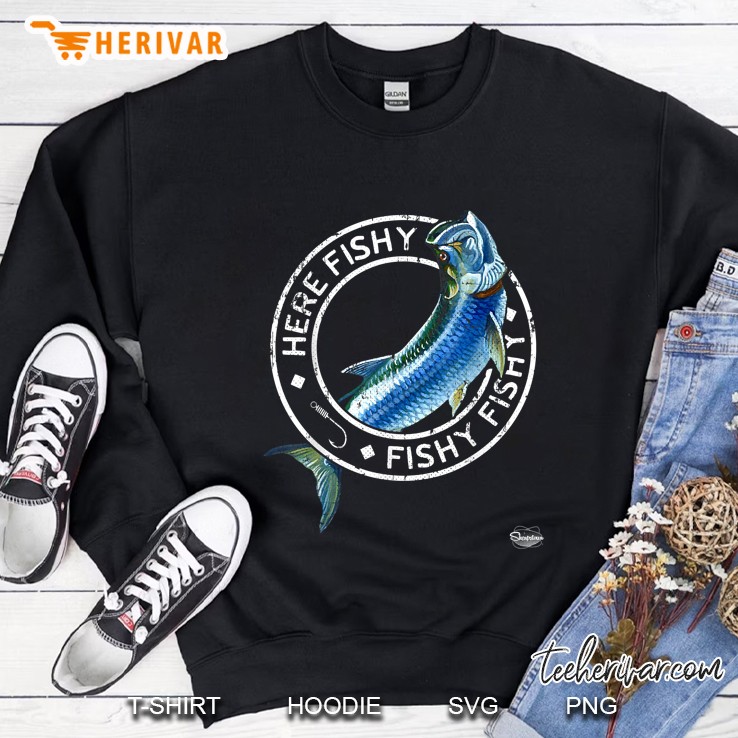 Tarpon Fishing Shirts For Men Sweatshirt