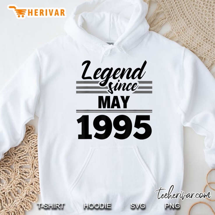 Legend Since May 1995 - 25Th Birthday 25 Year Old Gift Hoodie
