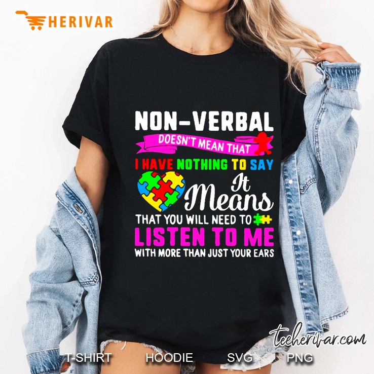 Non-Verbal Doesn
