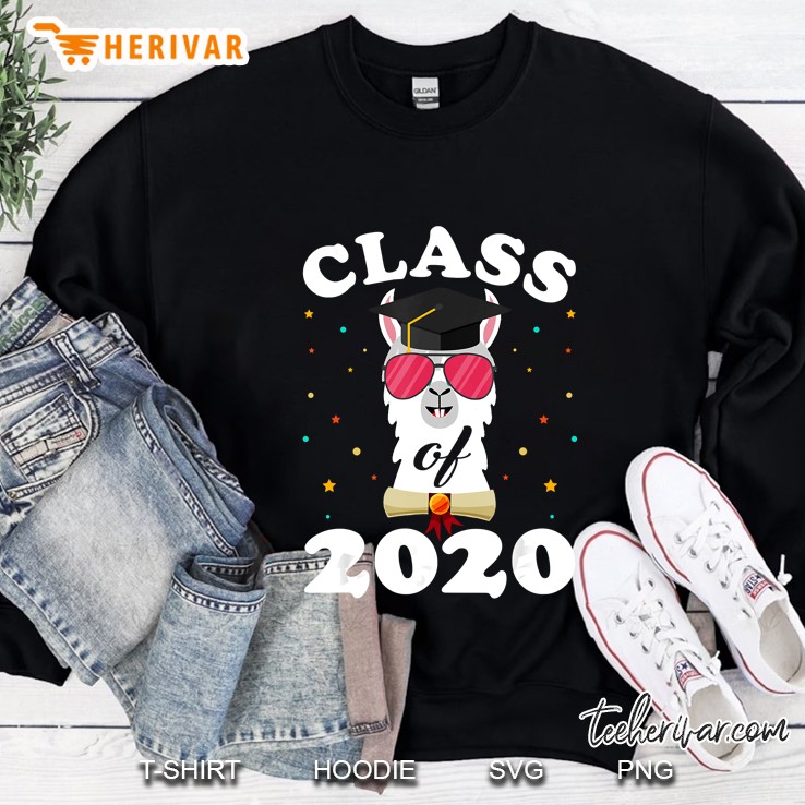 Llama Class Of 2020 First Day Of 512Th Grade Sweatshirt