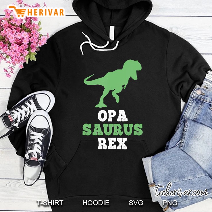 Opa-Saurus Rex Funny Dinosaur Opasaurus Gift Christmas Hoodie