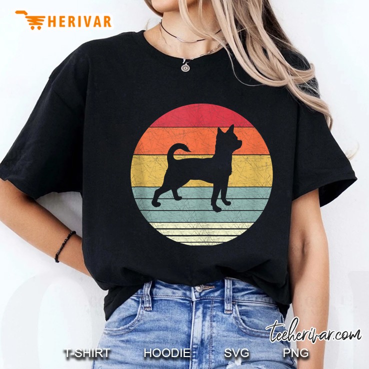Chihuahua Dog Vintage Version Ladies Tee