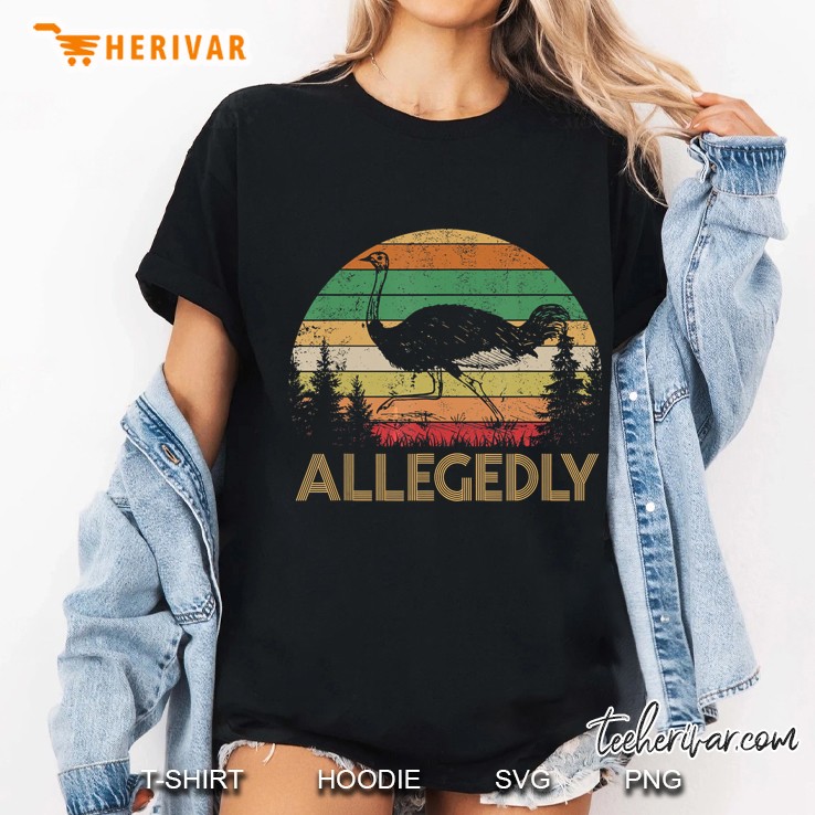 Allegedly Ostrich Vintage Version Ladies Tee
