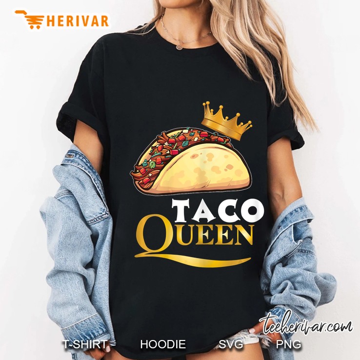 Taco Queen Mexican Food Ladies Tee