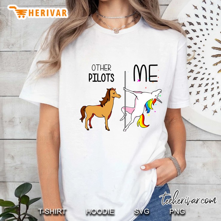 Other Pilots Unicorn Pole Dance Version Ladies Tee