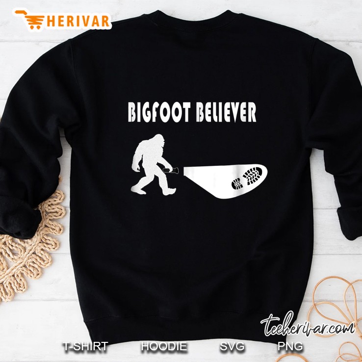 Bigfoot Believer Cryptid Hunter Sasquatch Sweatshirt