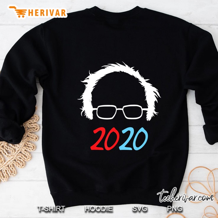 Bernie Sanders 2020 Hair And Glasses Version2 Sweatshirt