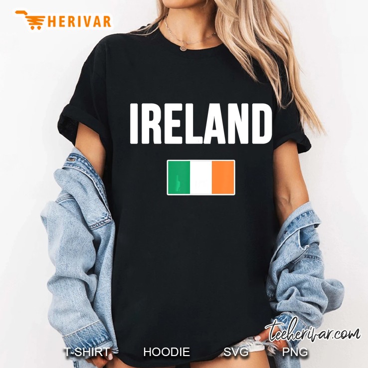 Ireland Irish Flag Version Ladies Tee