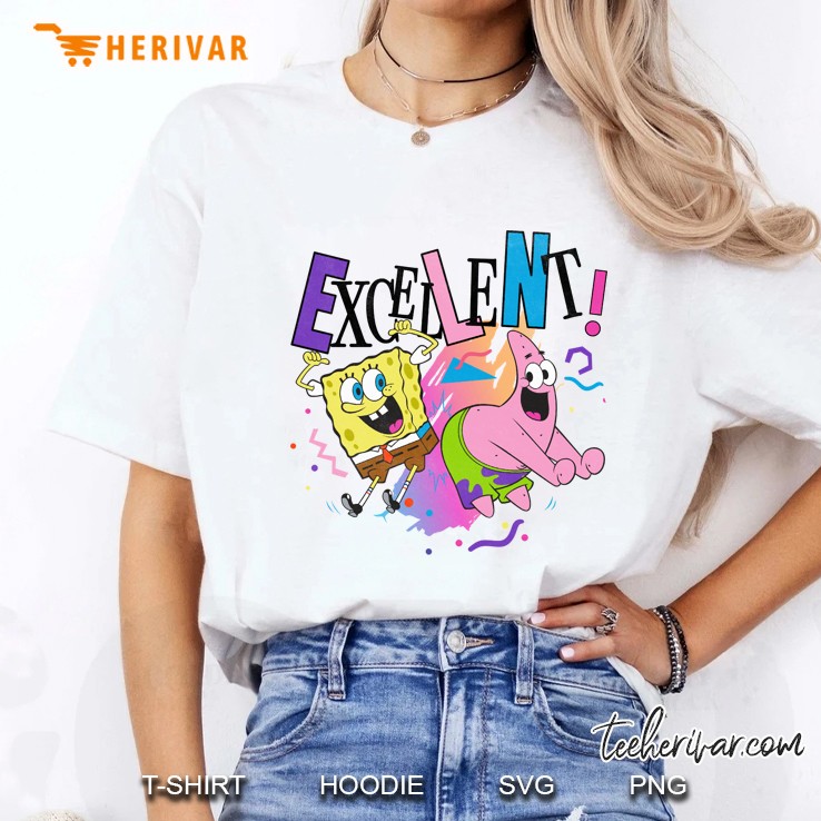 Spongebob Squarepants Patrick Bff Excellent Ladies Tee