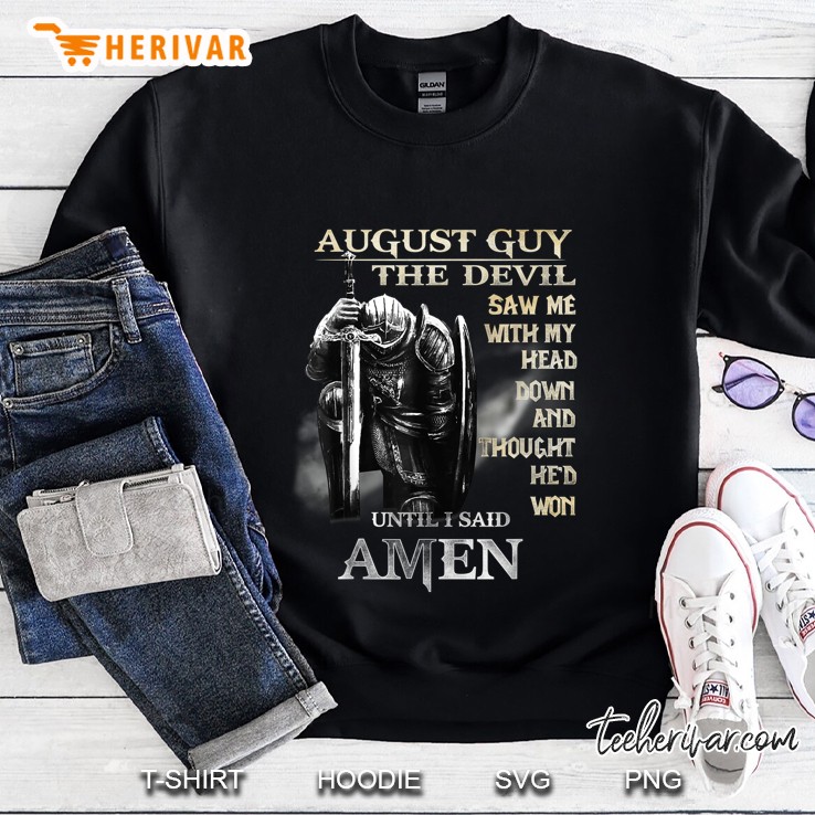 August Guy The Devil Saw Me With My Head Down And Thought He