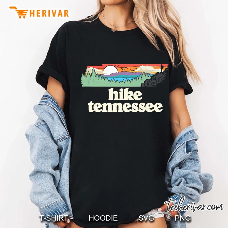 Hike Tennessee Vintage Sunset Version Ladies Tee