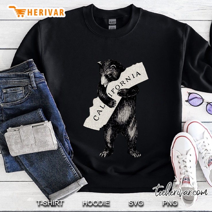 California Cali Grizzly Bear Version Sweatshirt
