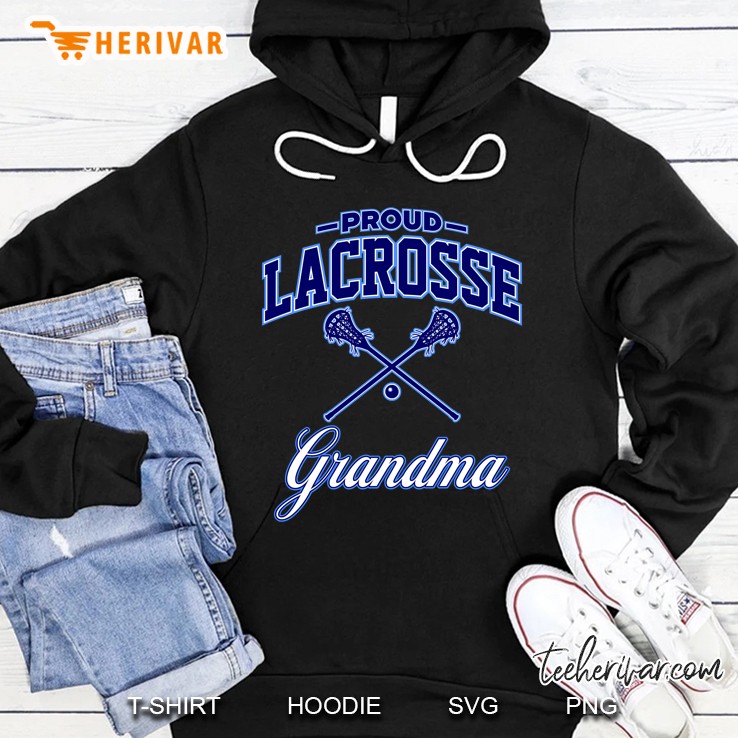 Proud Lacrosse Grandma Hoodie