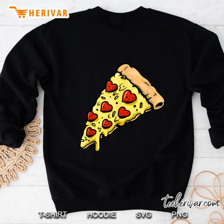 Pizza Slice Heart Sweatshirt