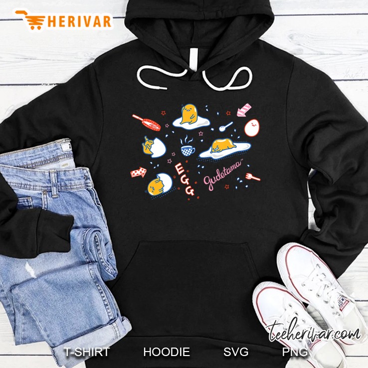 Gudetama Doodle Hoodie