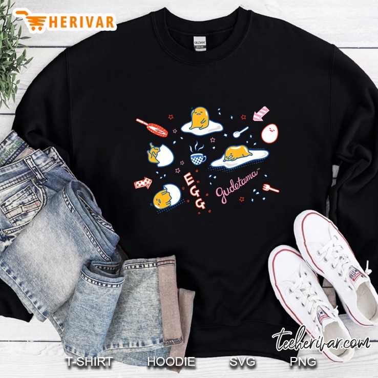 Gudetama Doodle Sweatshirt