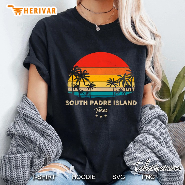 South Padre Island Texas Sunset Ladies Tee