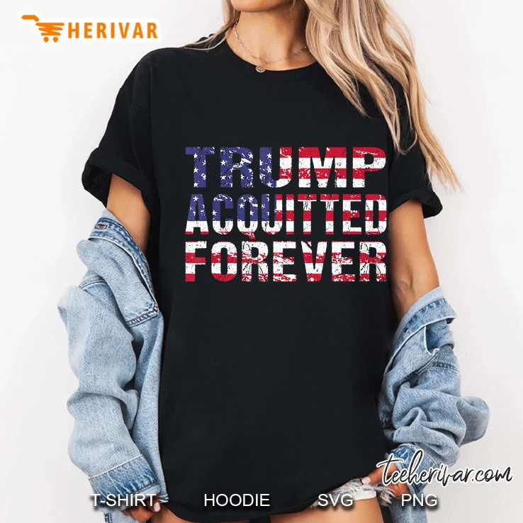 Trump Acquitted Forever Ladies Tee