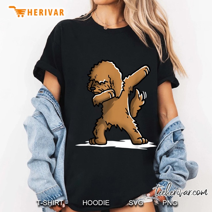Dabbing Goldendoodle Ladies Tee