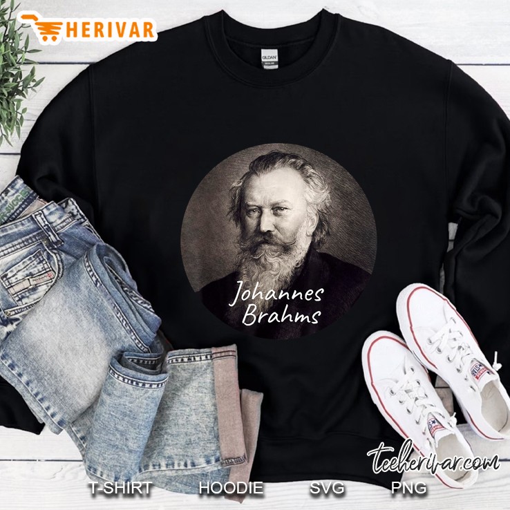 Johannes Brahms Portrait Sweatshirt