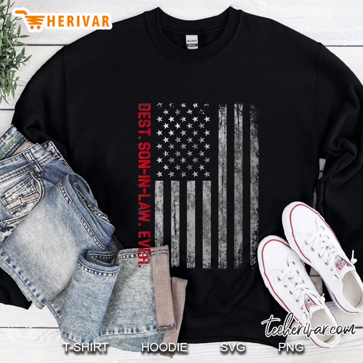 Best Son-In-Law Ever American Flag Version Sweatshirt