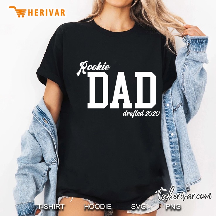 Rookie Dad Drafted 2020 Ladies Tee