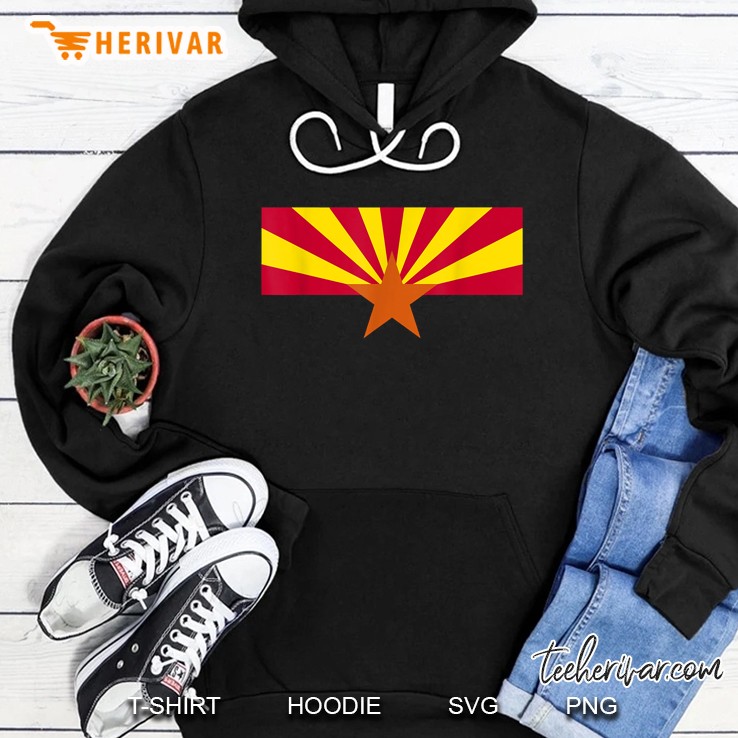 State Of Arizona Flag Hoodie