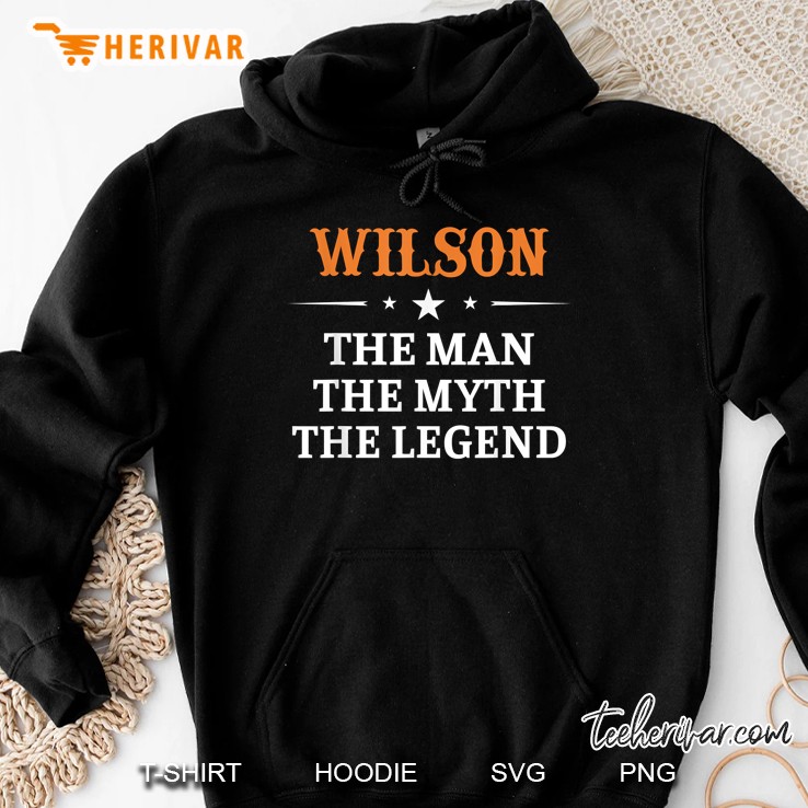 Wilson The Man The Myth Legend Hoodie