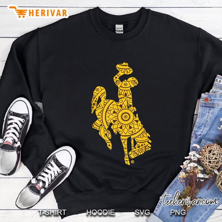 Wyoming Cowboys Mandala Sweatshirt