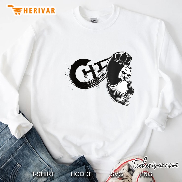 Kung Fu Panda Chi Master Po Portrait Sweatshirt