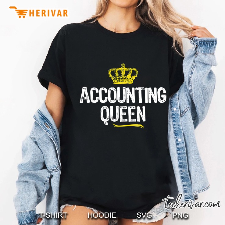 Accounting Queen Ladies Tee