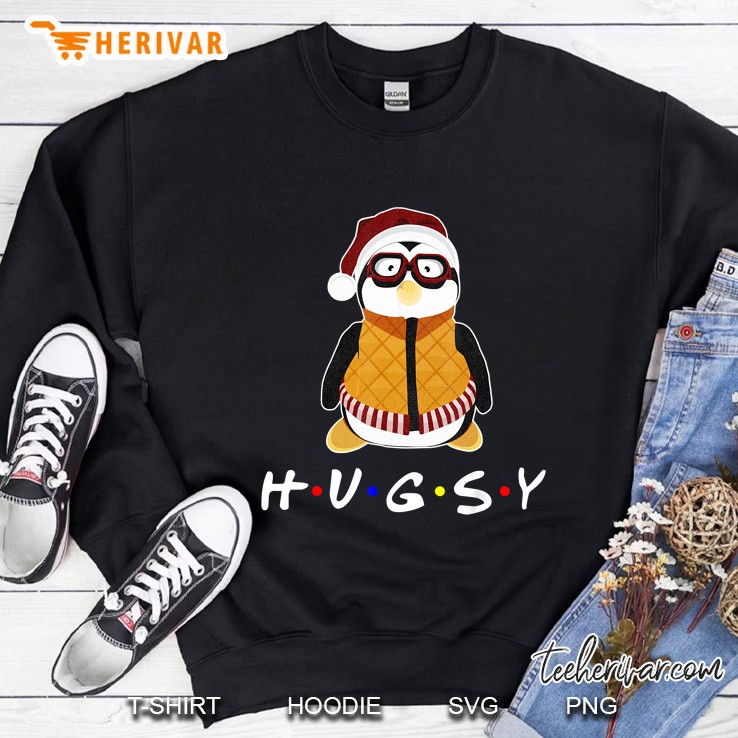 Hugsy Penguin Santa Friends Sweatshirt
