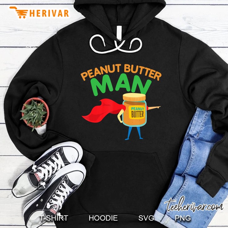 Peanut Butter Man Hero Hoodie