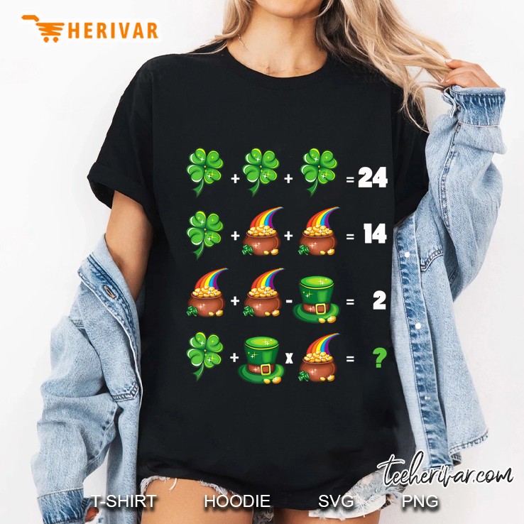 Order Of Operations Quiz St Patrick Day Version Ladies Tee