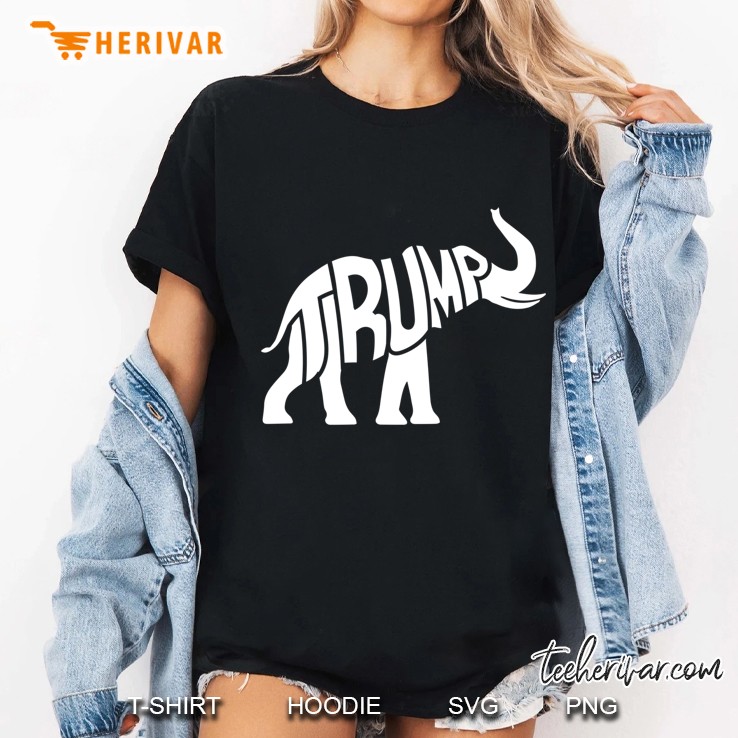 Trump Elephant Version Ladies Tee