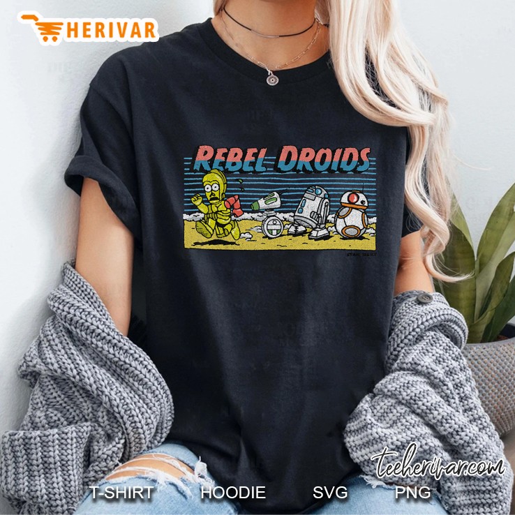 Rebel Droids Cartoon Ladies Tee