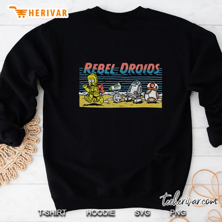 Rebel Droids Cartoon Sweatshirt