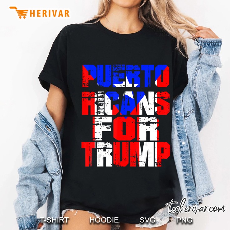 Puerto Ricans For Trump Ladies Tee