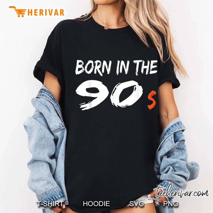 Born In The 90S Version Ladies Tee
