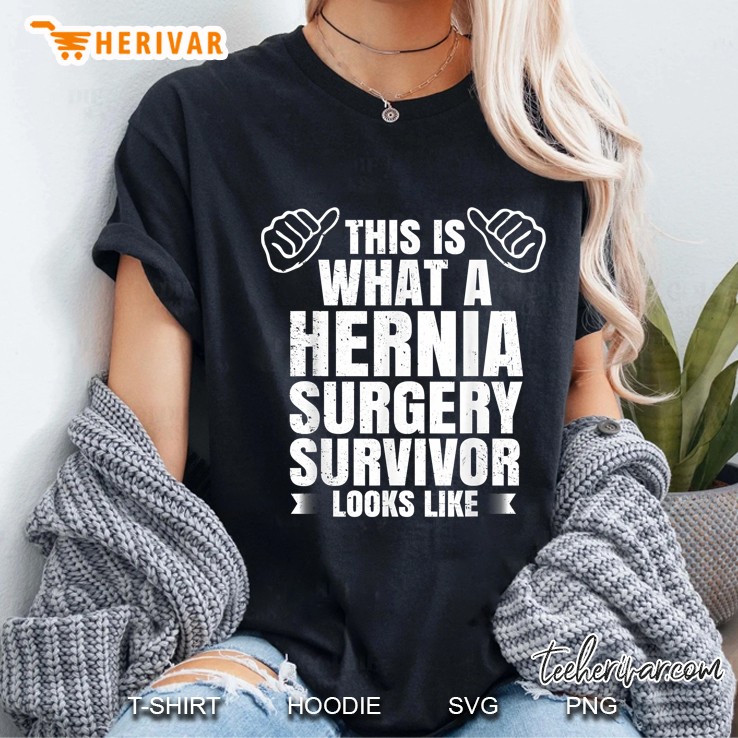 This Is What A Hernia Surgery Survivor Looks Like Ladies Tee